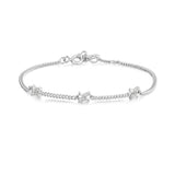 Ania Haie Silver Cross Station Bracelet B061-03H