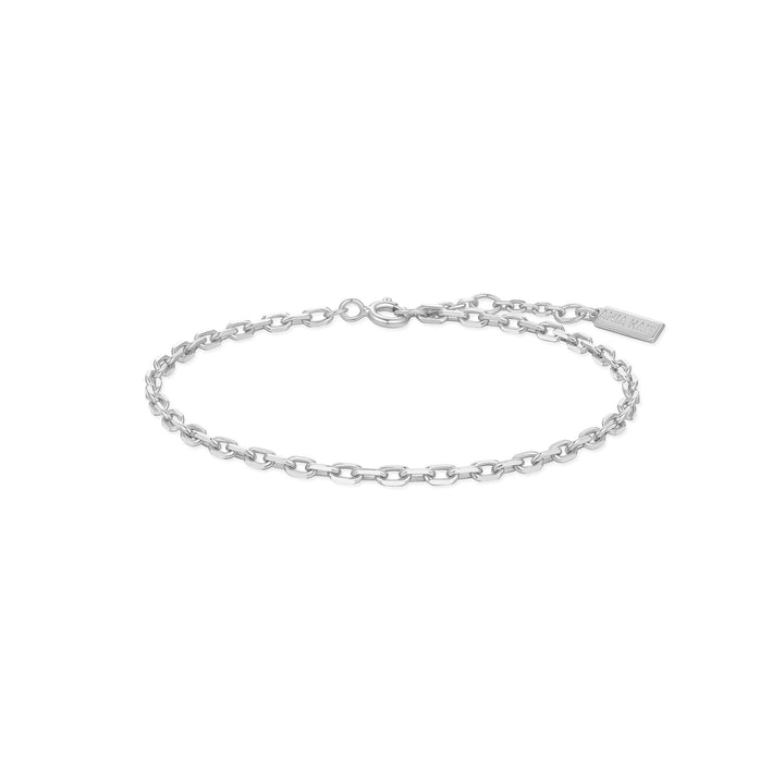 Ania Haie Silver Paper Clip Chain Bracelet