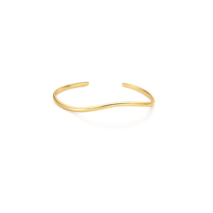 Ania Haie Gold Wave Cuff Bracelet B072-03G