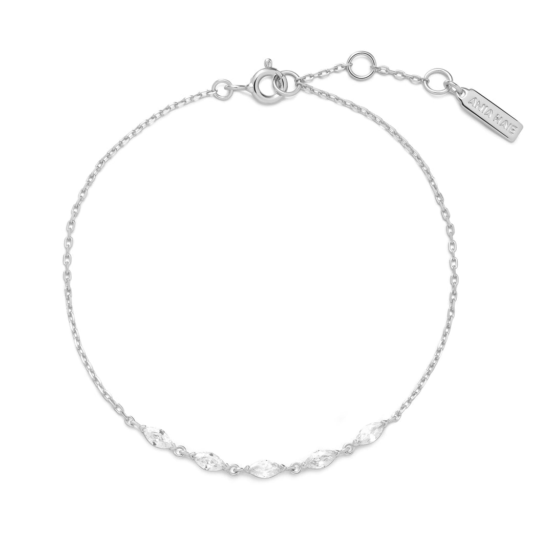 Ania Haie Silver Quintet Marquise Bracelet B075-03H