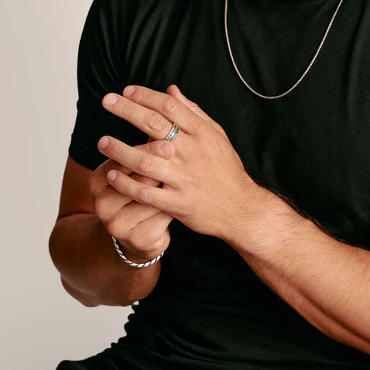 THOMAS SABO Band Ring Rebel at Heart Lettering TR2514M