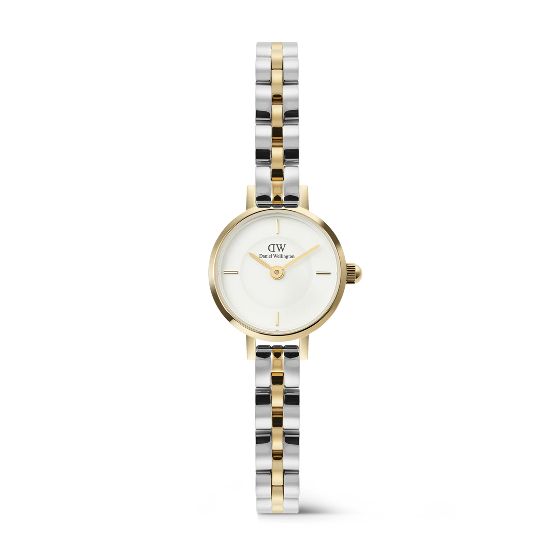 Daniel Wellington Petite Mini Arch 3-Link Two Tone Rose Gold DW00100923