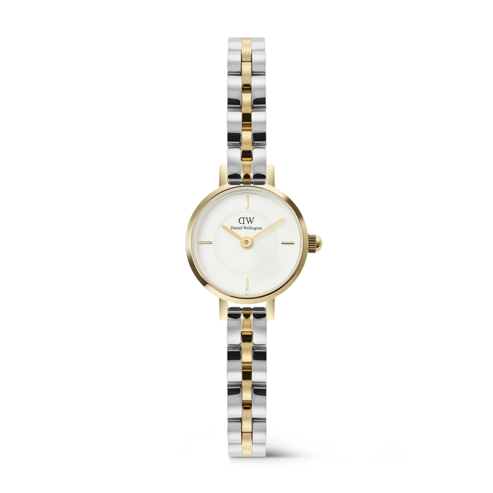 Daniel Wellington Petite Mini Arch 3-Link Two Tone Rose Gold DW00100923