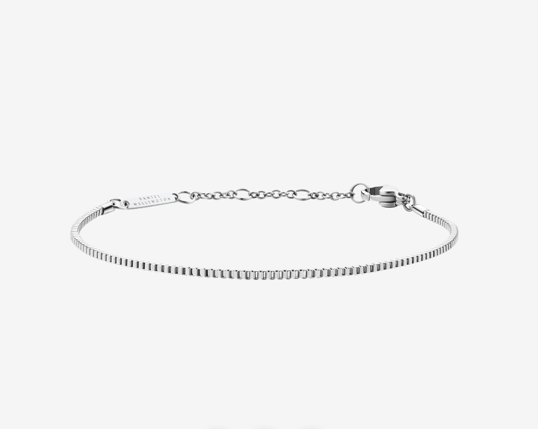 DANIEL WELLINGTON Box Chain Bracelet Silver DW00400549