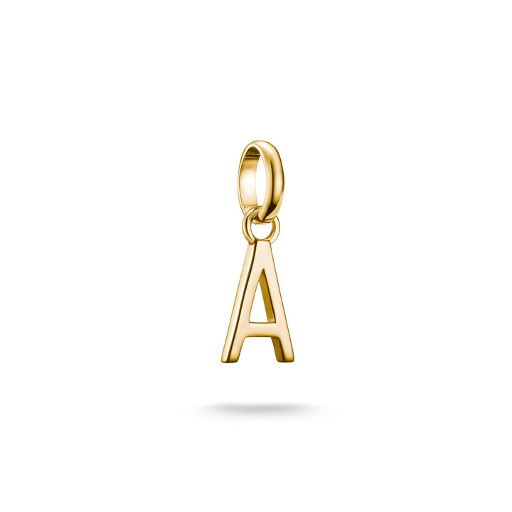 THOMAS SABO Connect Charm letter A Gold