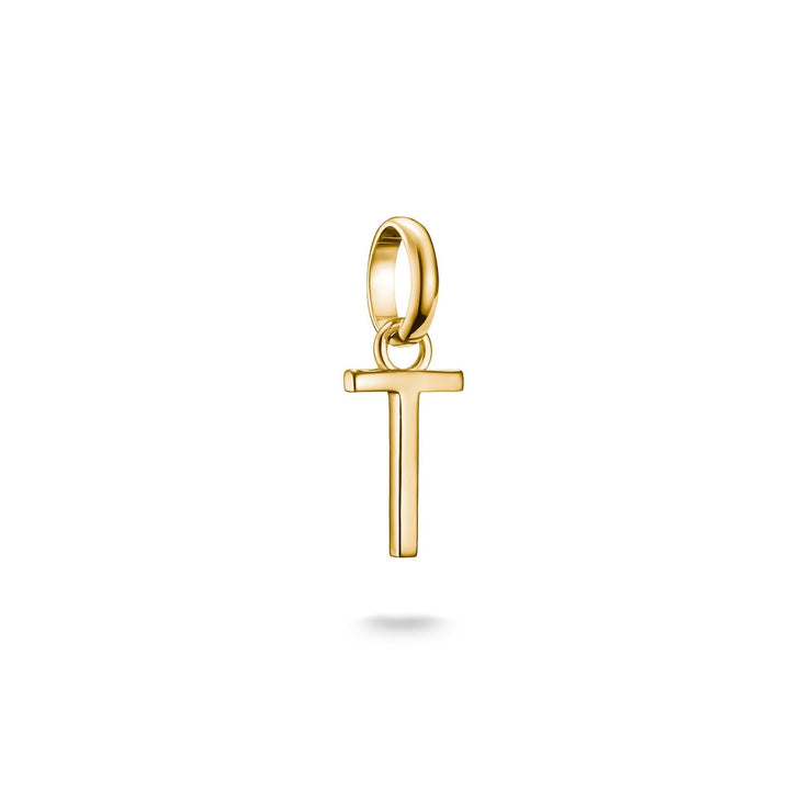 THOMAS SABO Connect Charm letter T Gold