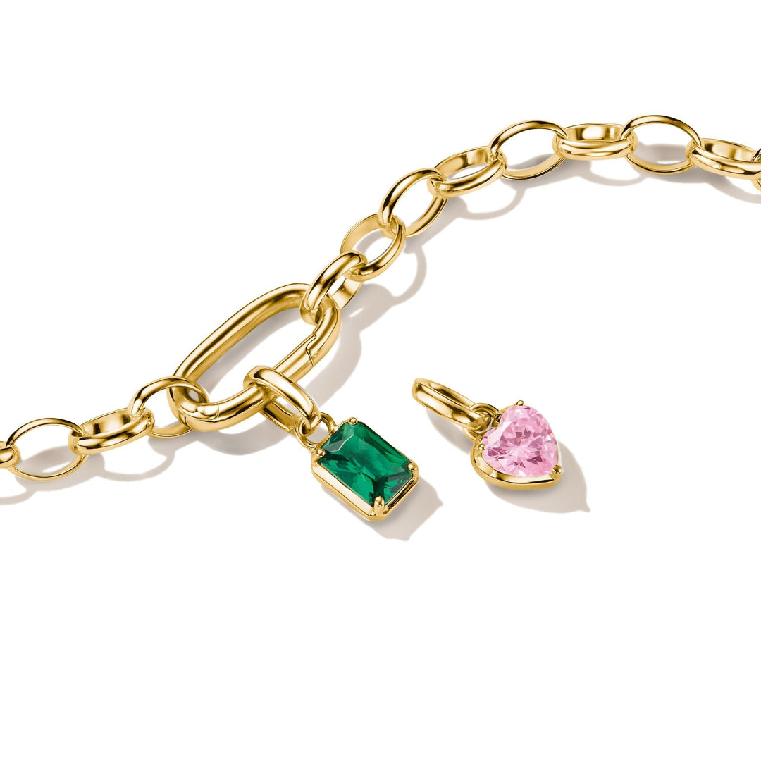 Thomas Sabo Gold-Plated May Birthstone Charm CCC1333MY