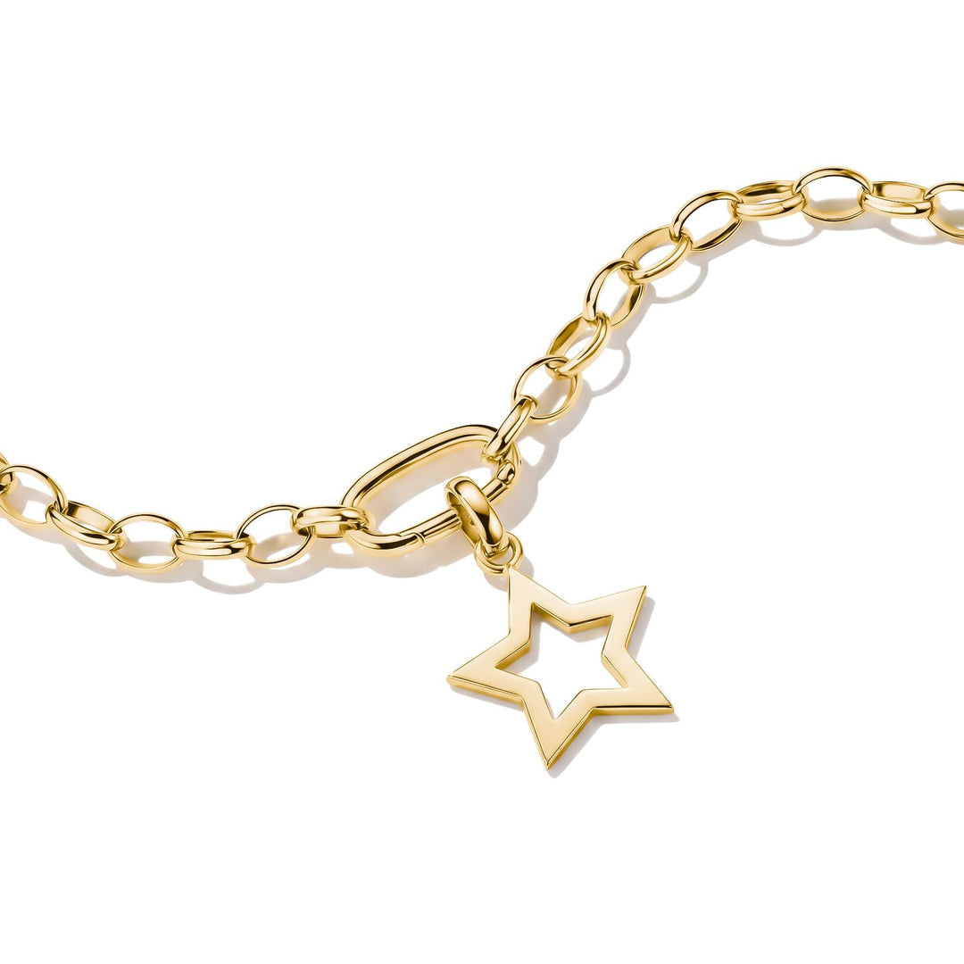 Thomas Sabo Gold-Plated Star Charm CCC1361MY