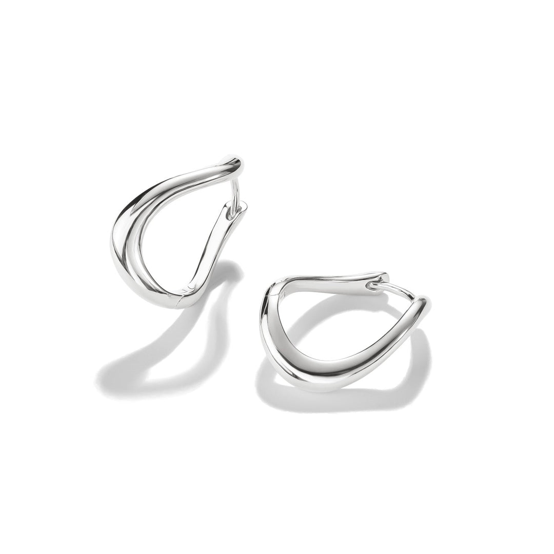 THOMAS SABO Hoop earrings wave-shaped TCR764