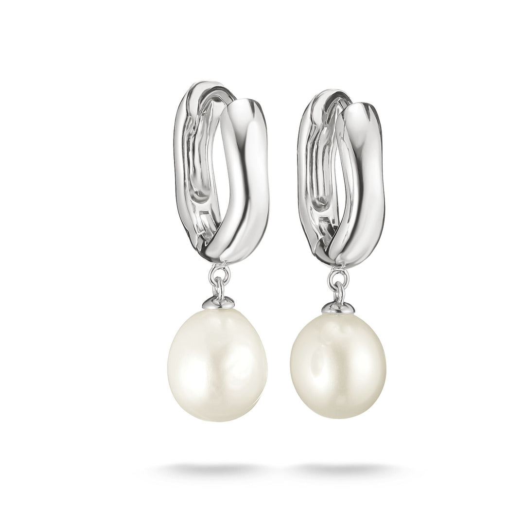 THOMAS  SABO Hoop earrings pearl TCR766