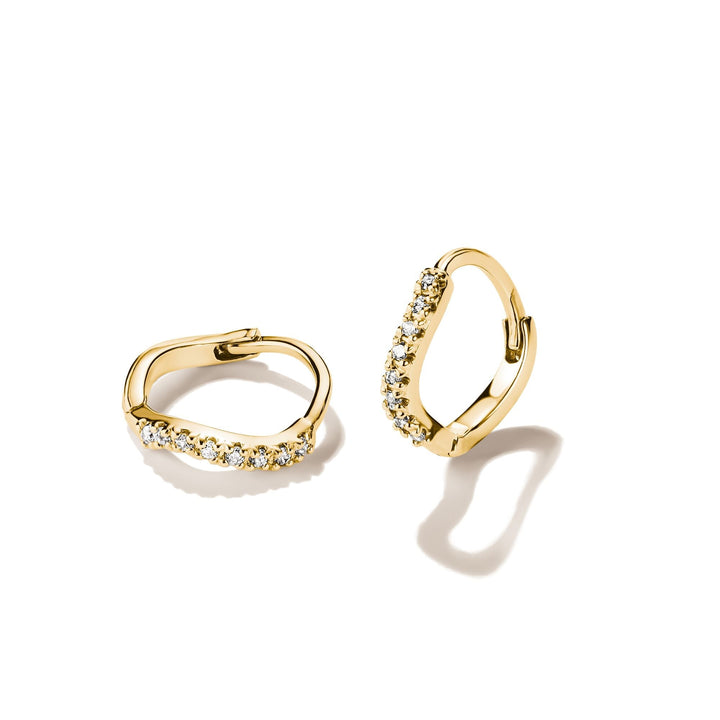 Thomas Sabo Hoop earrings with zirconia TCR775MY