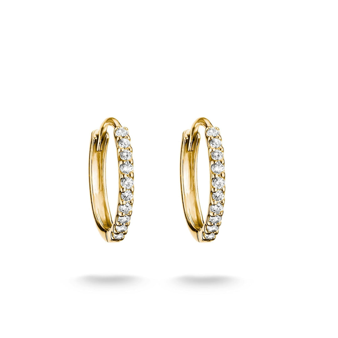 Thomas Sabo Hoop earrings with zirconia TCR776MY