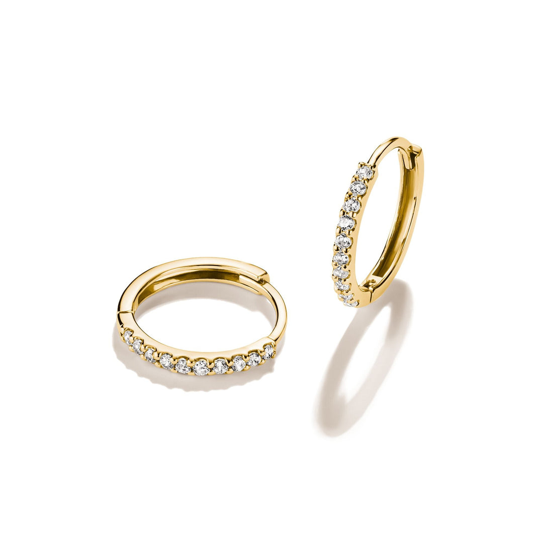 Thomas Sabo Hoop earrings with zirconia TCR776MY