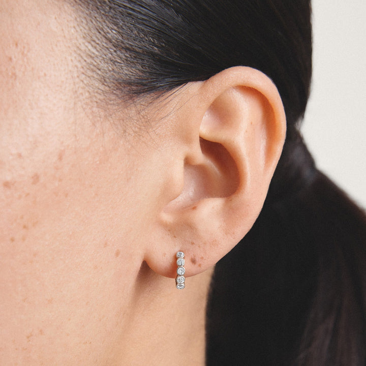 Thomas Sabo Hoop earrings with zirconia TCR777