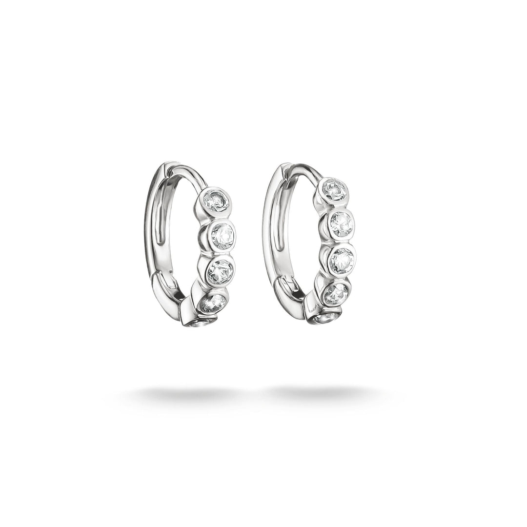 Thomas Sabo Hoop earrings with zirconia TCR777