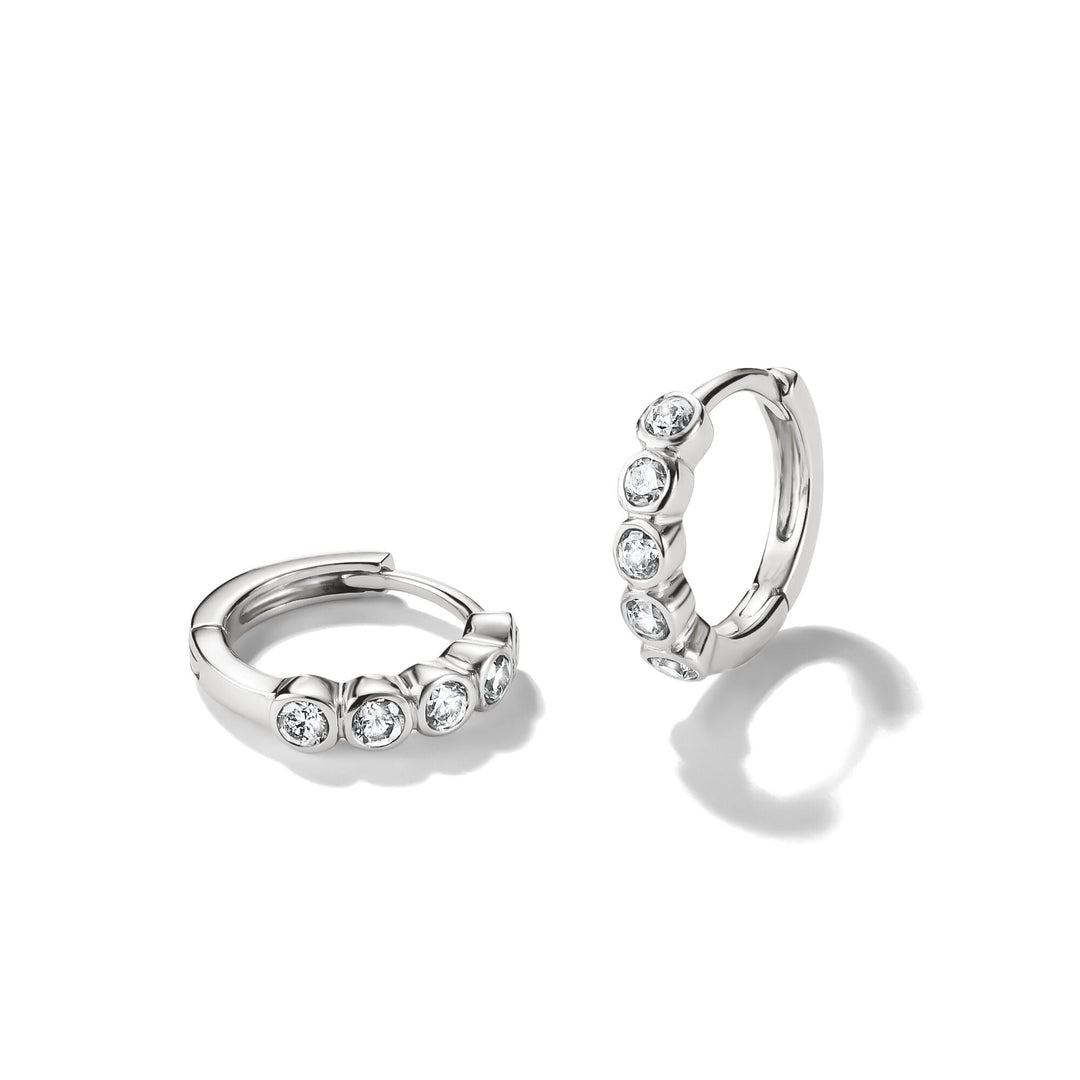 Thomas Sabo Hoop earrings with zirconia TCR777
