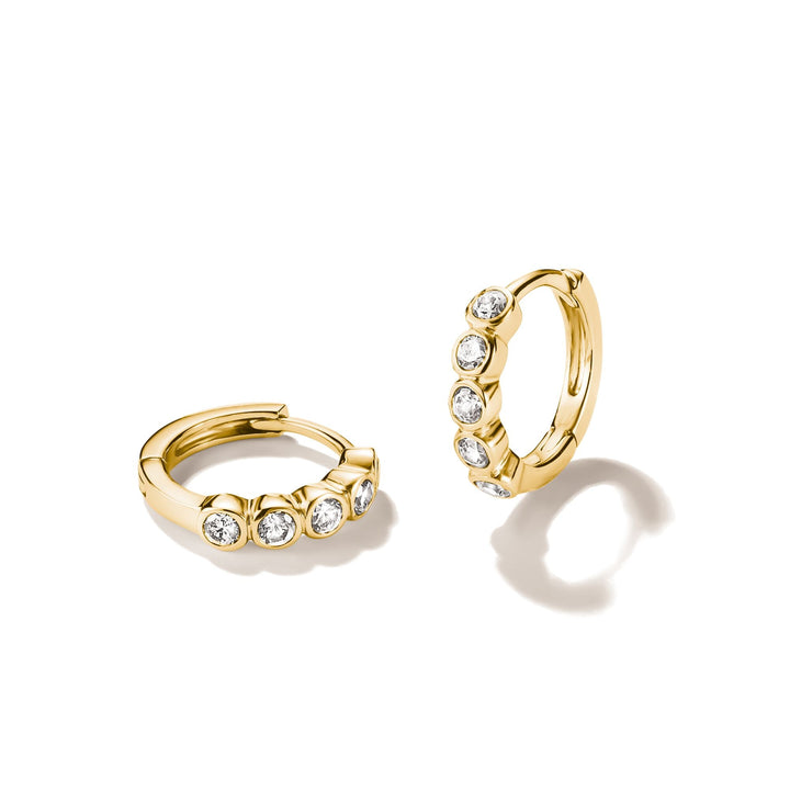 Thomas Sabo Hoop earrings with zirconia TCR777MY