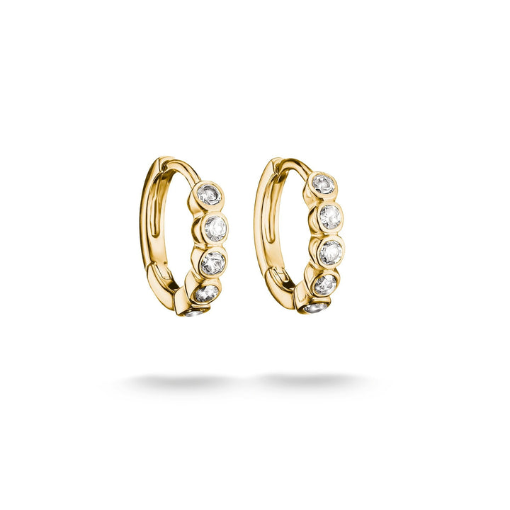 Thomas Sabo Hoop earrings with zirconia TCR777MY