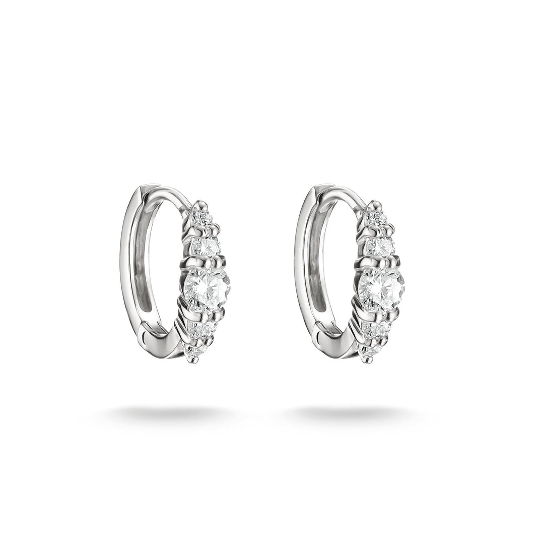 Thomas Sabo Hoop earrings with zirconia TCR778