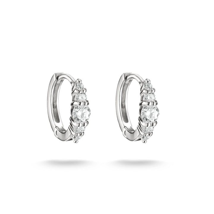 Thomas Sabo Hoop earrings with zirconia TCR778