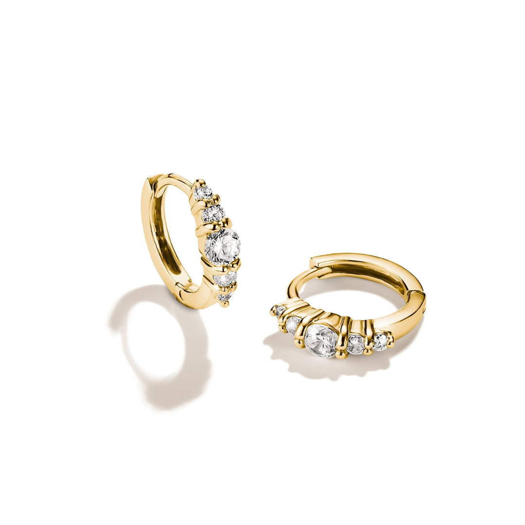 Thomas Sabo Hoop earrings with zirconia TCR778MY