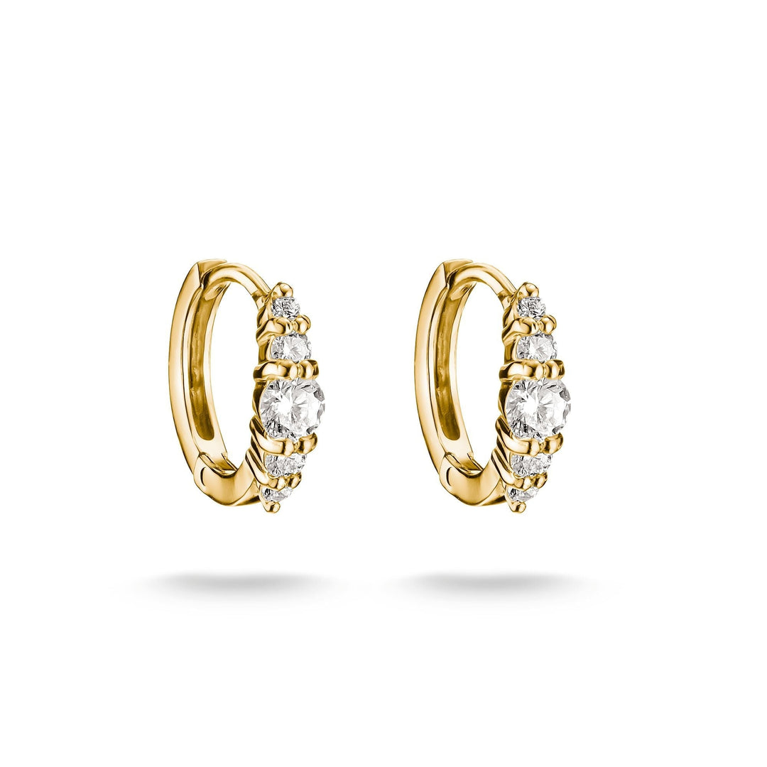Thomas Sabo Hoop earrings with zirconia TCR778MY