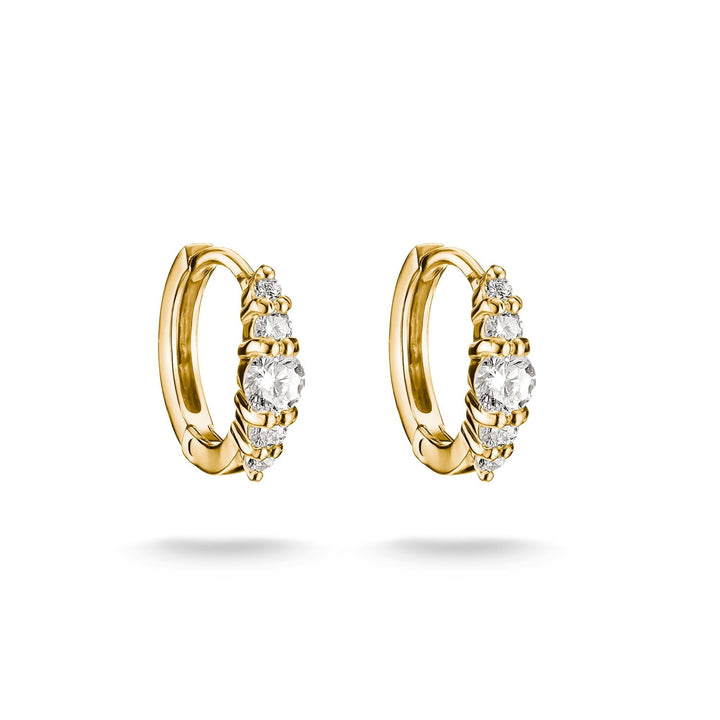 Thomas Sabo Hoop earrings with zirconia TCR778MY