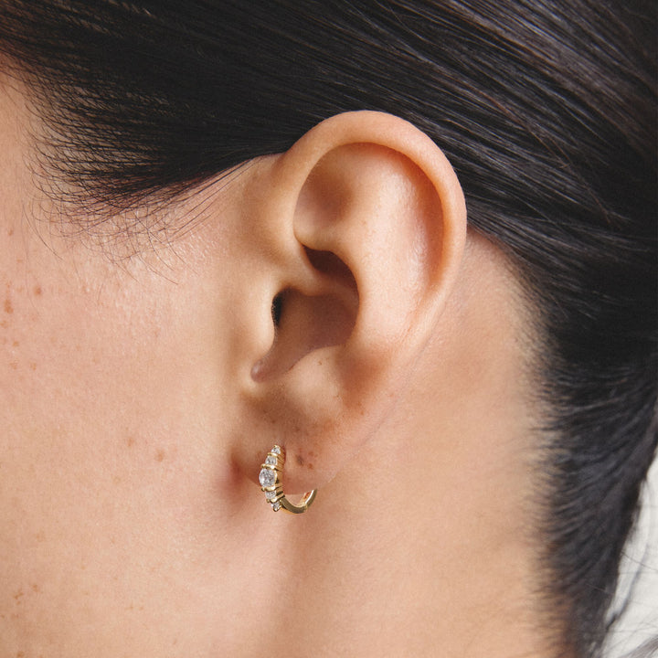 Thomas Sabo Hoop earrings with zirconia TCR778MY