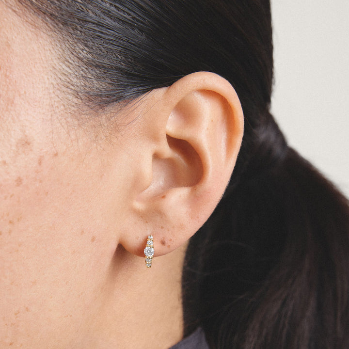 Thomas Sabo Hoop earrings with zirconia TCR778MY