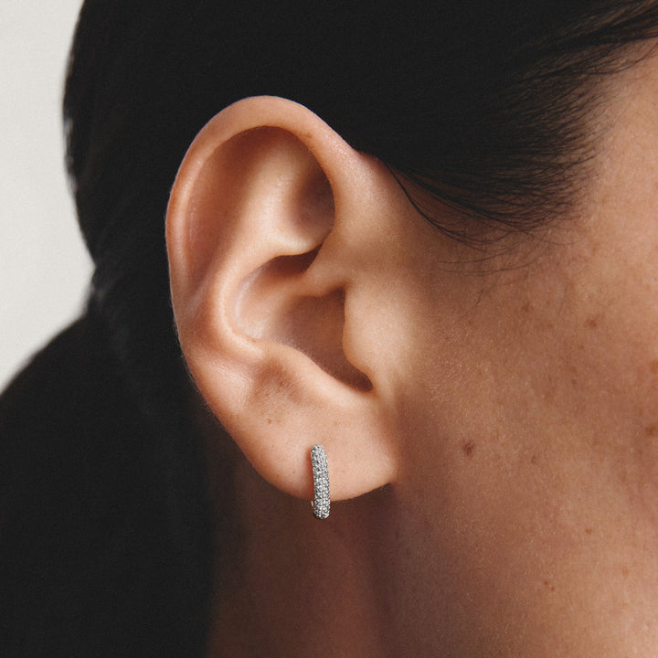 Thomas Sabo Hoop earrings with zirconia TCR779