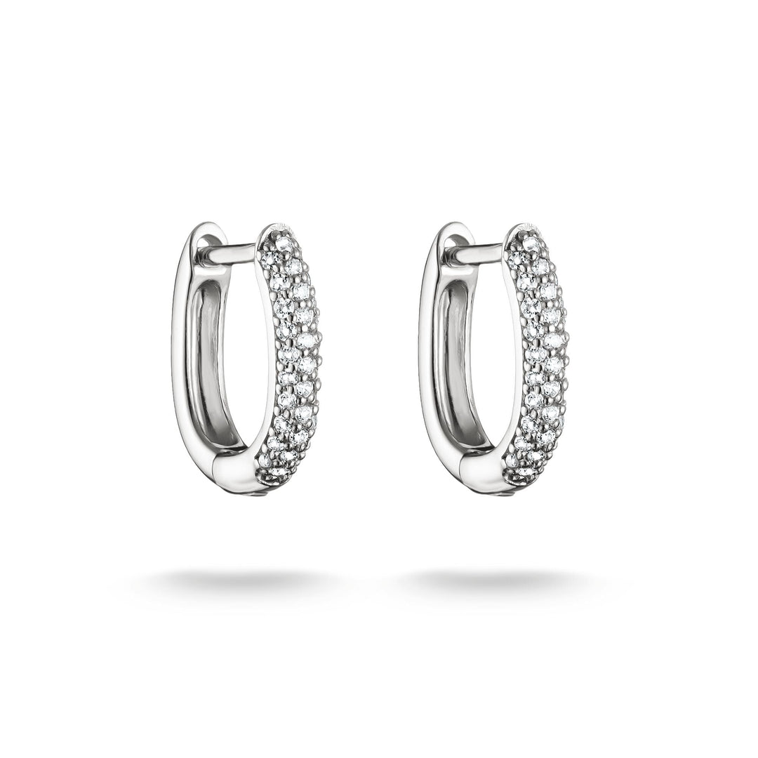Thomas Sabo Hoop earrings with zirconia TCR779
