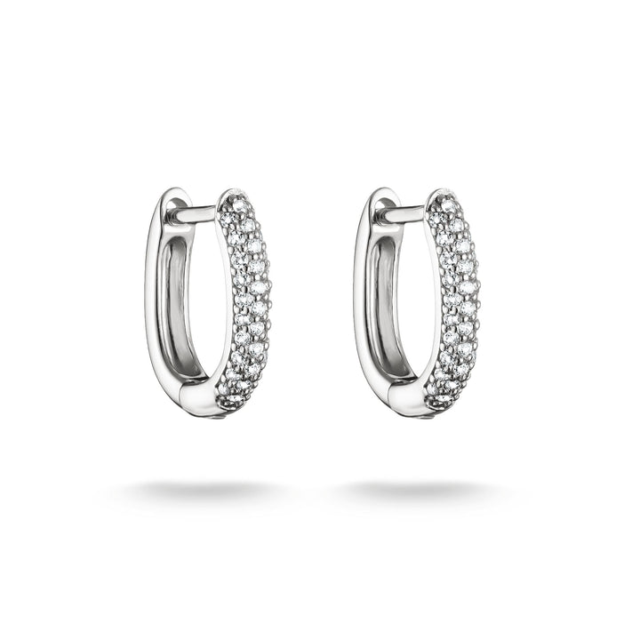 Thomas Sabo Hoop earrings with zirconia TCR779