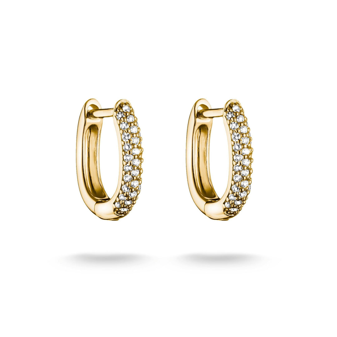 Thomas Sabo Hoop earrings with zirconia TCR779MY