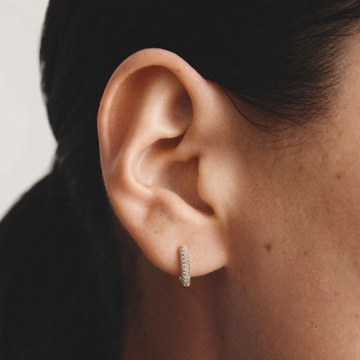 Thomas Sabo Hoop earrings with zirconia TCR779MY