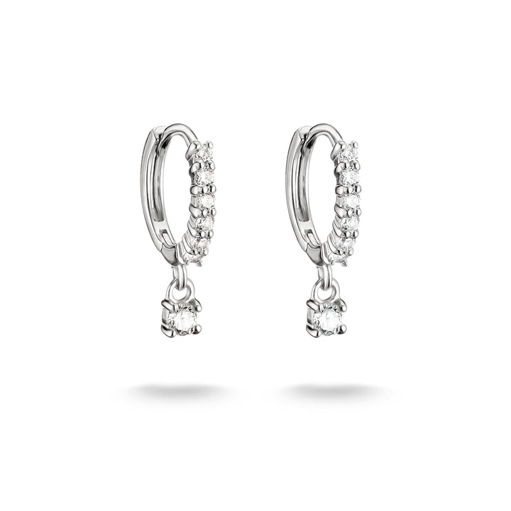 Thomas Sabo Hoop earrings with brilliant-cut zirconia TCR781