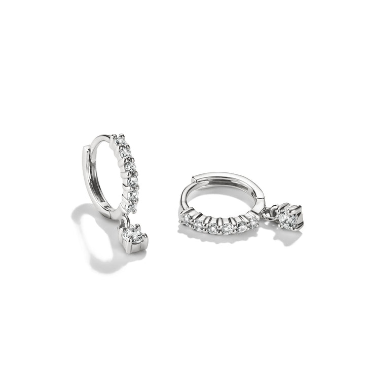 Thomas Sabo Hoop earrings with brilliant-cut zirconia TCR781