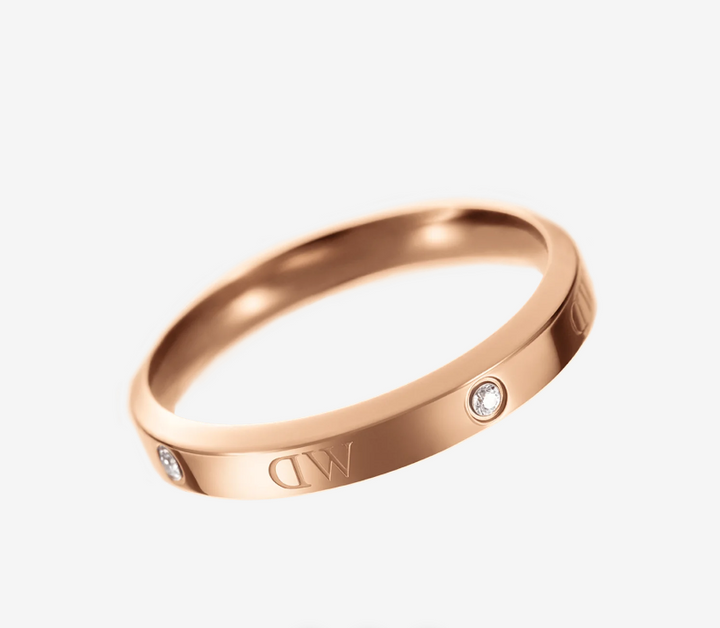 DANIEL WELLINGTON Classic Lumine Ring Rose Gold