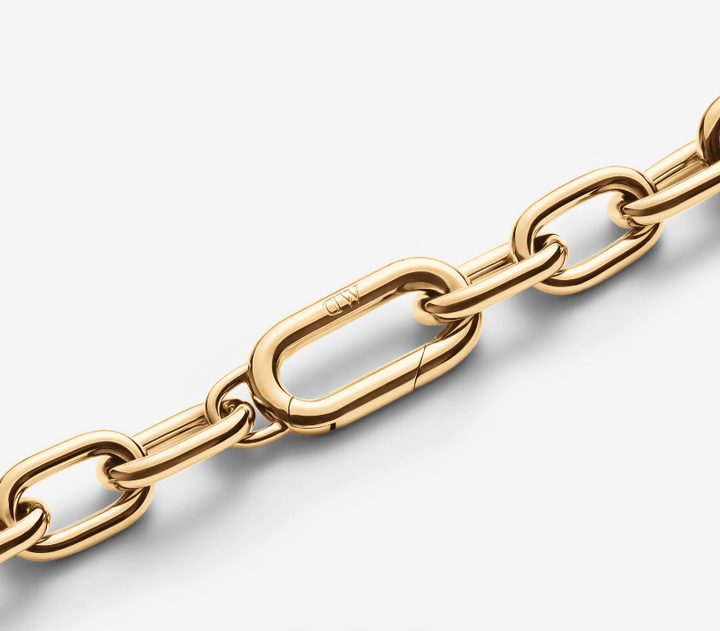 DANIEL WELLINGTON Crystal Link Bracelet Gold