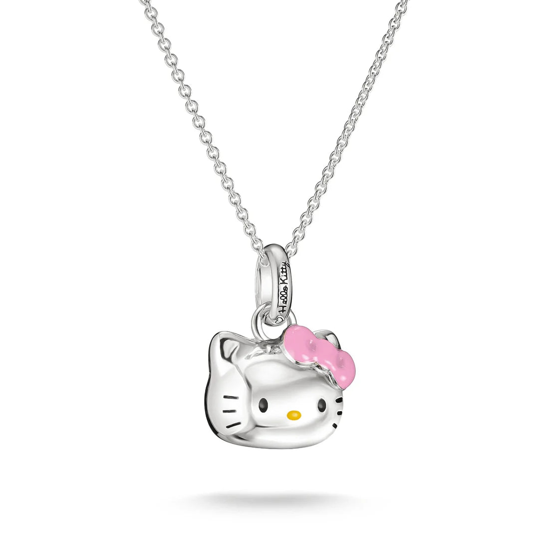 THOMAS SABO Hello Kitty Necklace Bow Pink TKE2392