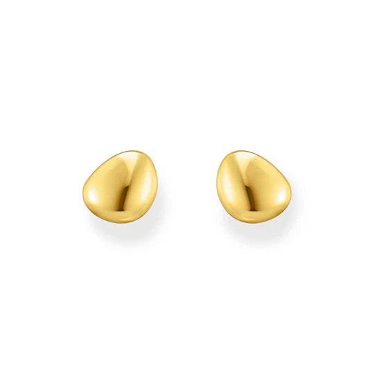 THOMAS SABO EAR STUDS in Organic Shape Gold TH2307Y