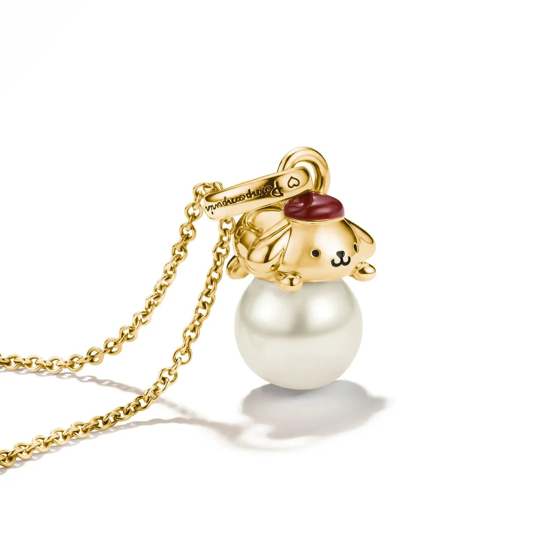 Thomas Sabo Hello Kitty Pompompurin Necklace with Pearl TKE2417M