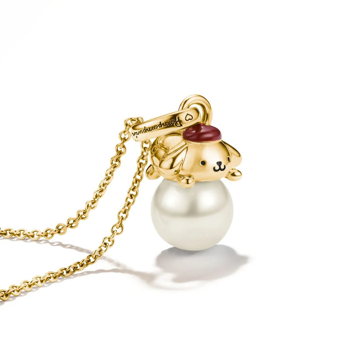 Thomas Sabo Hello Kitty Pompompurin Necklace with Pearl TKE2417M
