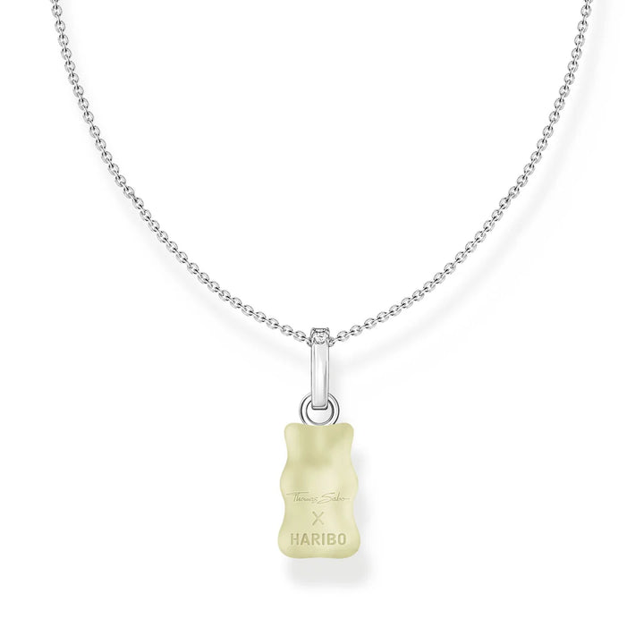 Thomas Sabo Silver Necklace Pineapple White Goldbear TKE2209WH