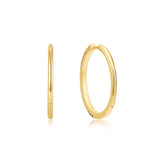 Ania Haie Gold Rainbow Pave Hoop Earrings E052-01G