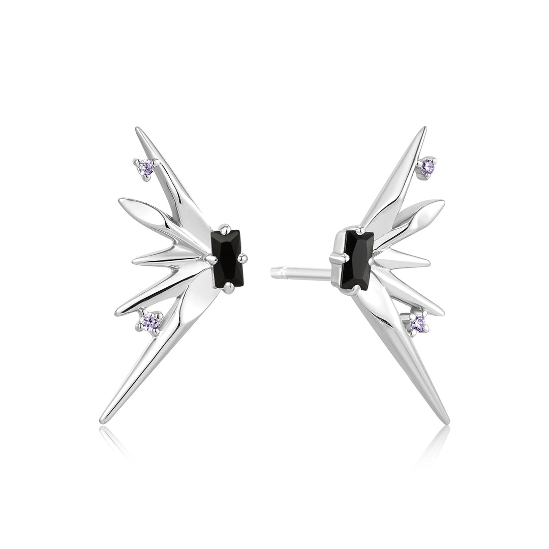 Ania Haie Silver Statement Spike Stud Earrings E053-05H