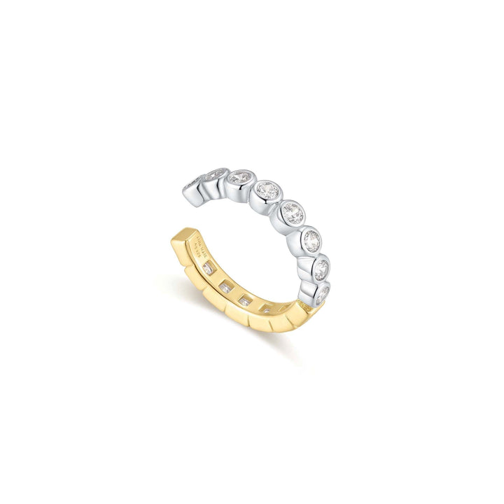 Ania Haie Two-Tone Bezel Ear Cuff