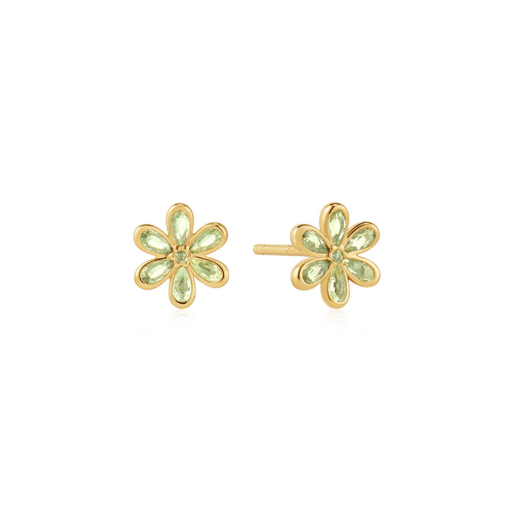 Ania Haie Gold Floral Tassel Drop Stud Earrings E073-05G