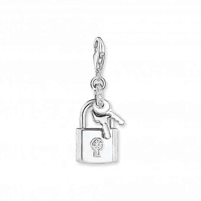 Thomas Sabo Charm Pendant Lock with Key Silver CC1875