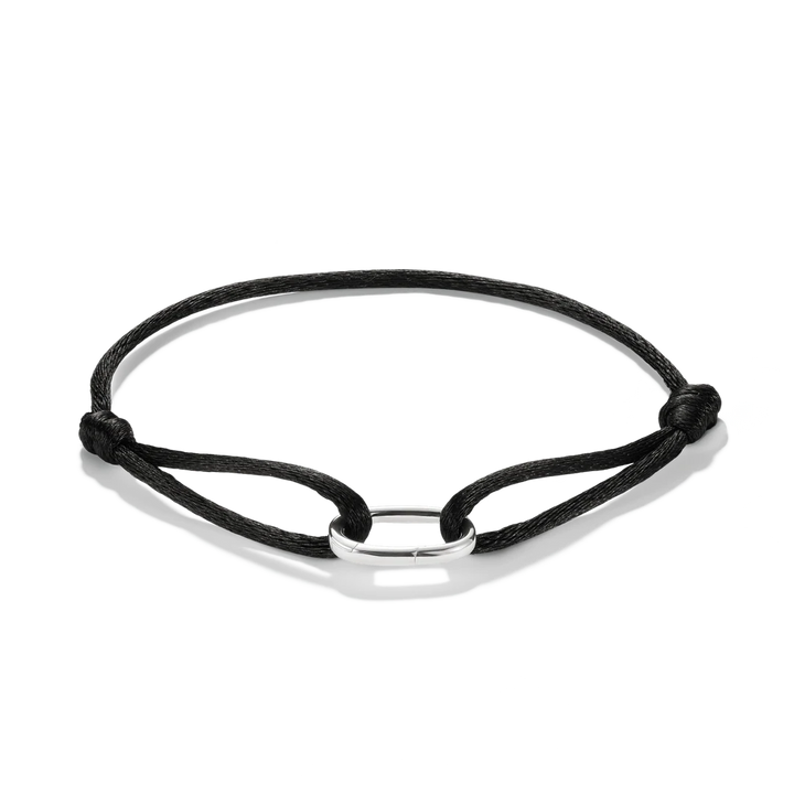 THOMAS SABO Connect Textile Bracelet Black TC1210BL