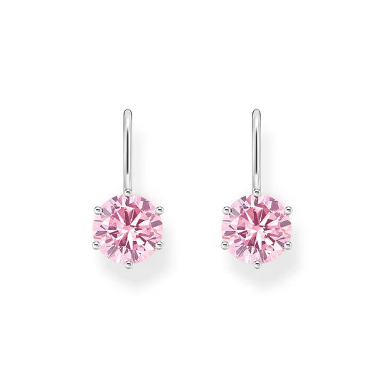 THOMAS SABO EARRINGS with Pink Zirconia TH2287P